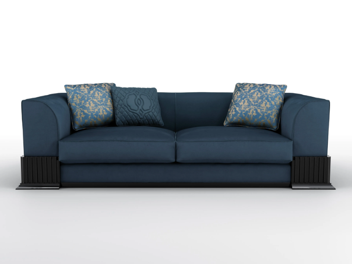 BARRYMORE - 3 seater velvet sofa _ BRUNO ZAMPA